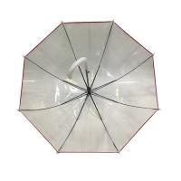 Le parapluie transparent de vente chaud fantastique en vente voient le parapluie