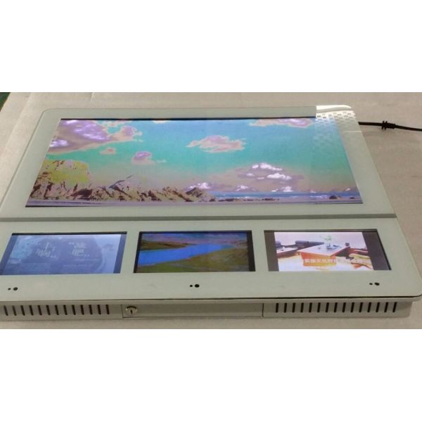 1920 × 1080 Wall Mount LCD Display Networking High brightness