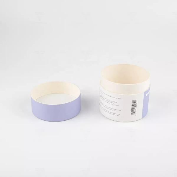 Custom Cardboard CMYK Printing Paper Tube Cosmetic Packaging For Cosmetic Serum