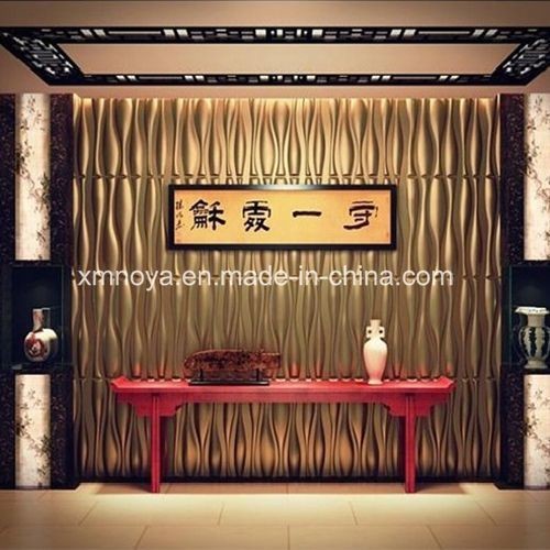 500mmx500mm 3D Panel Art Modern Textured for Wall Decoration in Contemporary