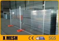 Tamanho galvanizado mergulhado quente de Mesh Fencing Site Security 2.4x2.1m do metal como o padrão 4687