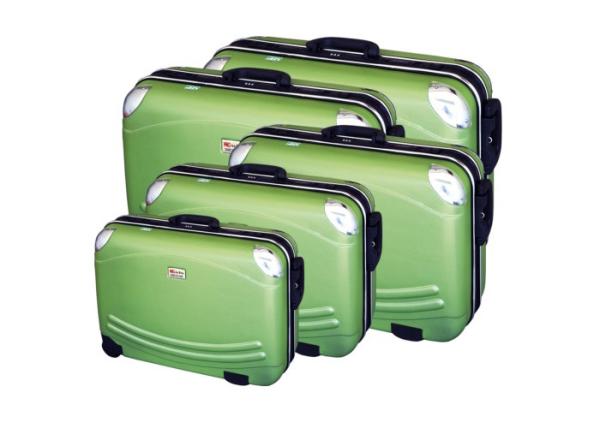 Popular Hard Case Luggage Set Foe Girls , Set Of 3 Lightweight Travel Luggage Bags
