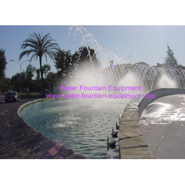 SS Material And Brass Material Dancing Water Fountain Nozzle Adjustable Spray Nozzles