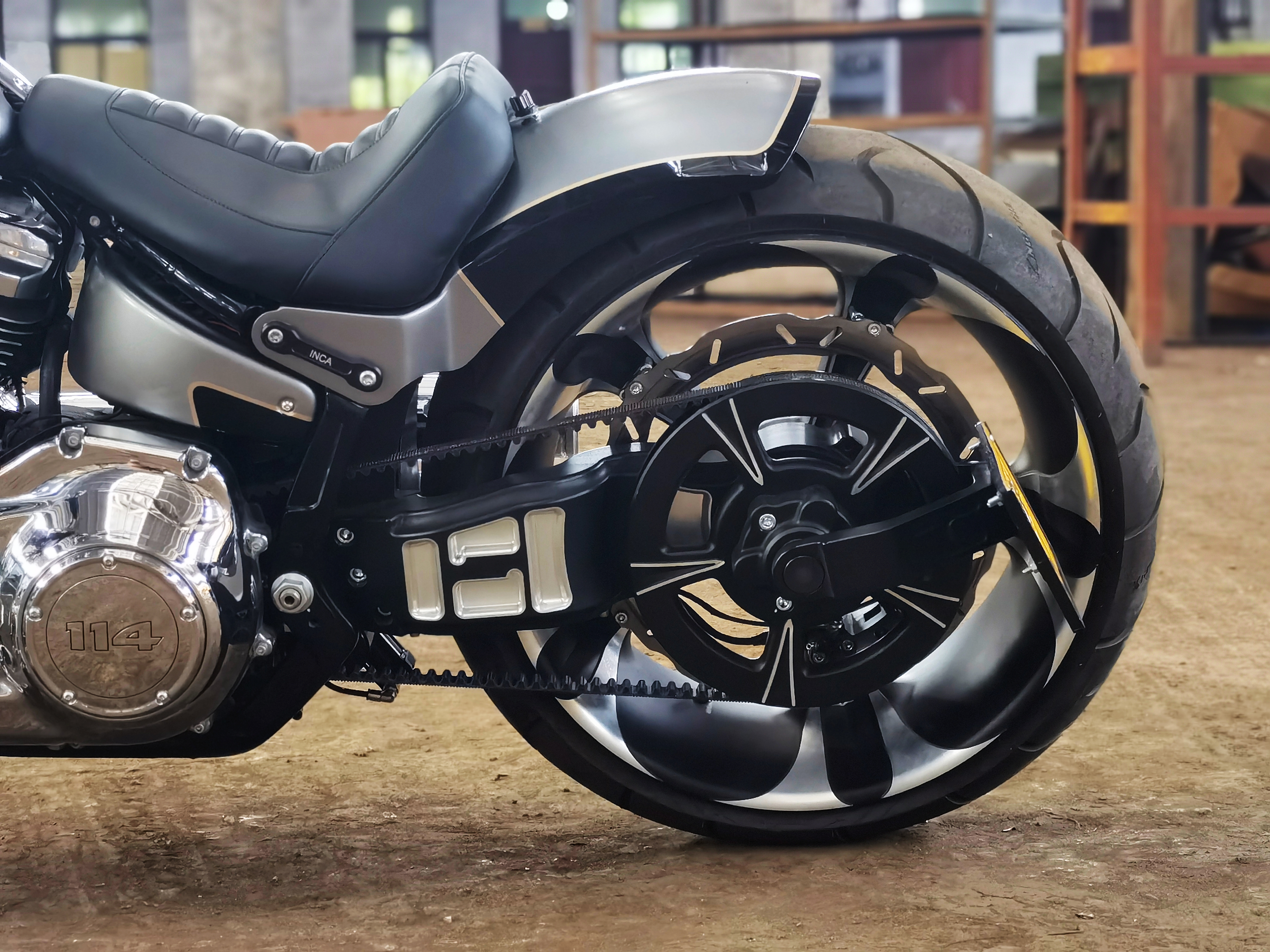 INCA Custom Motorcycle Wheel LG-59 3D Гиперфиные колеса турбо стиля