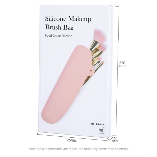 Custom Eco-friendly Soft Silicone Makeup Sponge Blender Holder Box for Cosmetic Travel