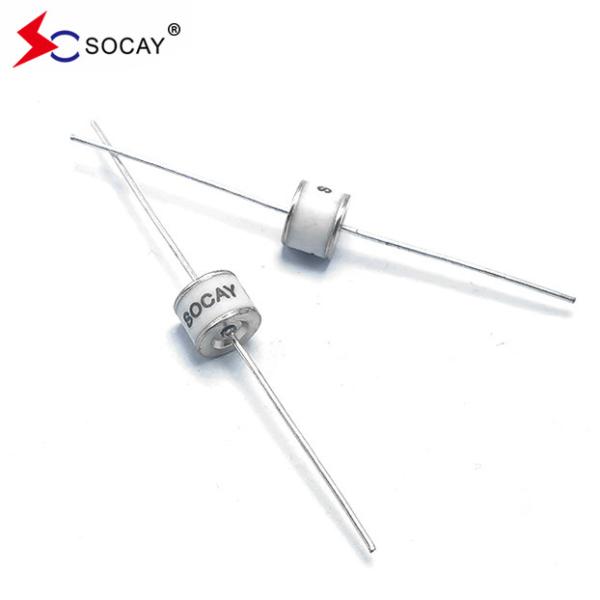 Lightning Arrester Axial Leaded Ceramic Gas Discharge Tube 600V SC2E8-600ML GDT Electronic Component