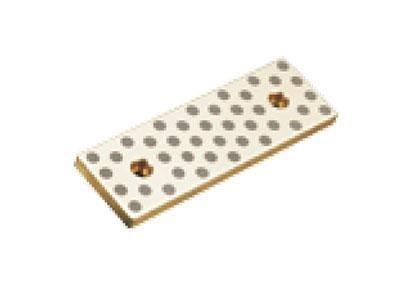 Placas do desgaste do lubrificante do auto da longa vida, placa de bronze do desgaste insensível para impactar o auto do esforço que lubrifica o guia de molde da placa da corrediça