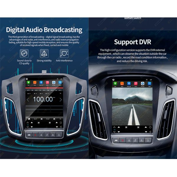 Android 11 Ford Focus 3 Радио 8core 8+128G Навигация Автомобильный стерео MK3 2011-2019 Ford Focus 3 Радио