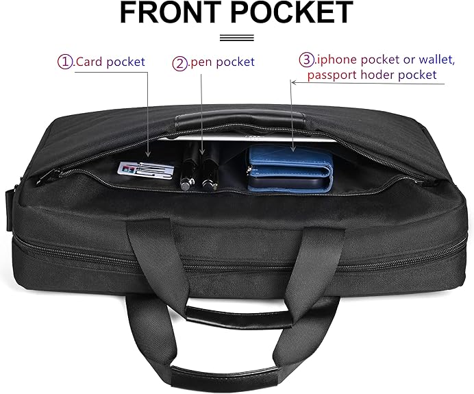 17.3 Inch Laptop Briefcase with Cross-Body Shoulder DVD Player bag Painting board bag 3-layer Design Durable Wholesale OEM/ODM/Private Label