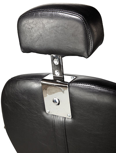 WT-3201 Black Professional Hair Styling Chair chrome armrest with wood for beauty hair salon