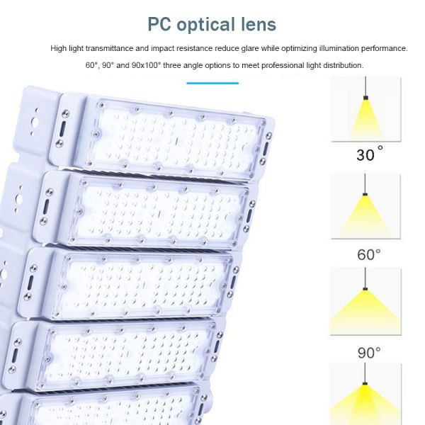100000Lm 1000 Watt Led Stadium Light 2700K 3000K Outdoor Stadium Flood Lights