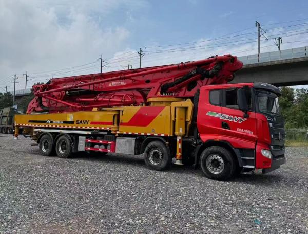 2022 Sany concrete pump truck 62 meters for sale, the most suitable concrete pump for high-rise buildings