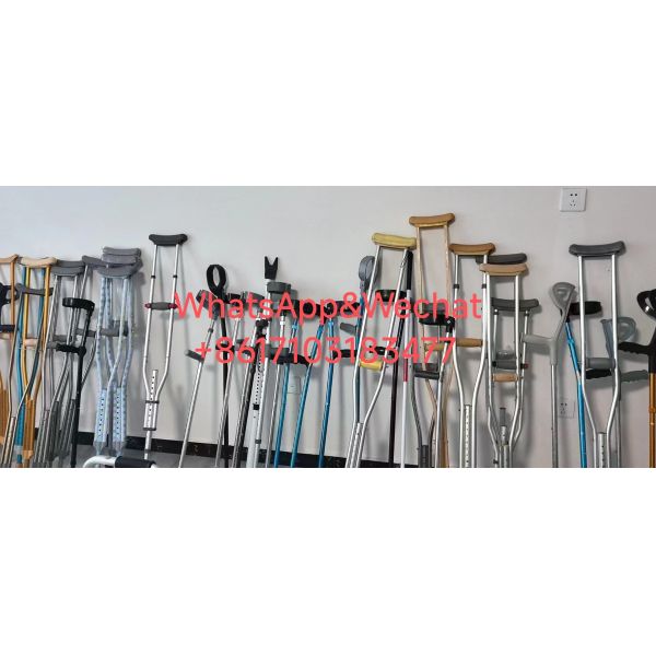 Black Silver Gold Aluminum Cane Adjustable Single Walking Stick
