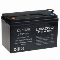 Bateria de lítio 120ah para reboque de viagem de caravana, baterias de substituição solar de lítio
