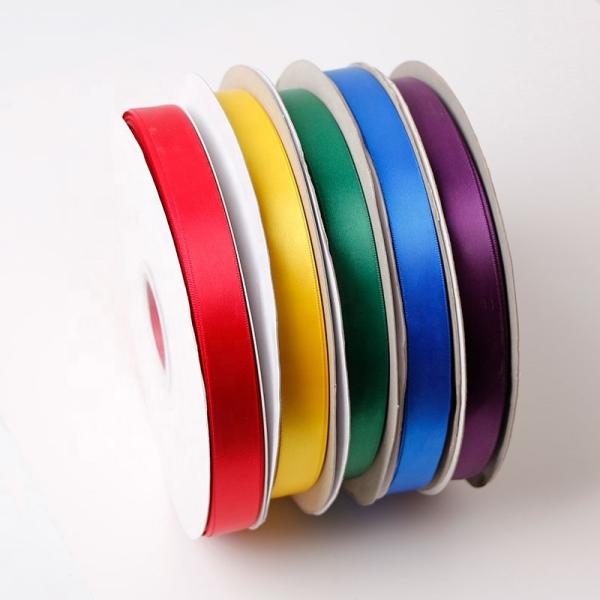 Amostra grátis 3-100 mm Single Face Double Face Polyester Silk Satin Ribbon Fornecedores