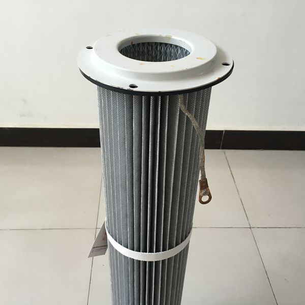 Factory Spot Polyester Fiber Coated Dust Filter Cartridge Excellent Customized Size