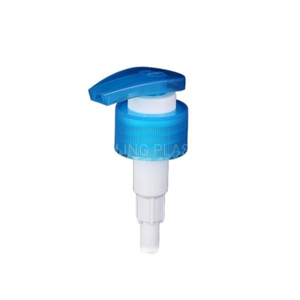 28/410 Blue Ribbed Lotion Pump for Hand Pump 2cc 4cc Output Entrega rápida