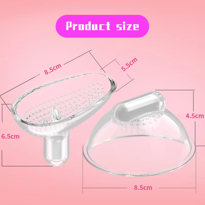 Ventouse téton femme USB étanche vibrateur de massage mammaire télécommande