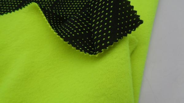 Stretch Polyester Bird Eyes Mesh Knitted Bonded Garment Fabric 260G Windproof