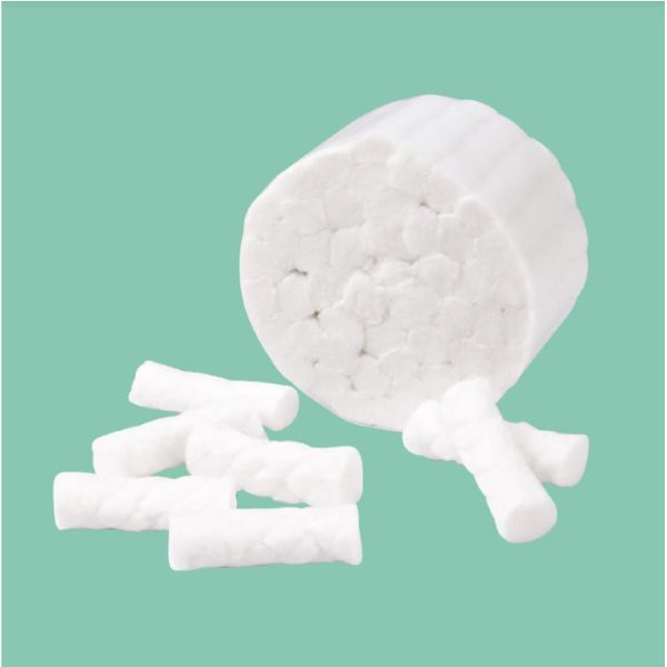 Absorbent Cotton Wool Cotton Rolls Sterile Absorbent Cotton Roll Factory Direct Dental Cotton Wool Roll Non-Sterile Medical Absorbent Multi-Purpose Oral Hygiene Consumables