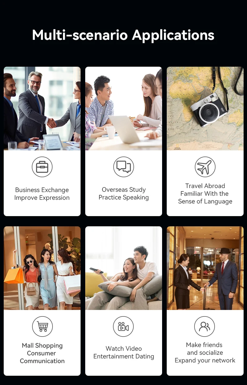 M30 2026 Voice Translator Support 139 Online 14 Offline Languages Machine