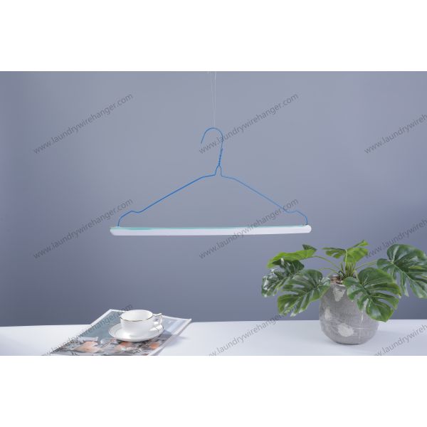 White Color 2.3mm Wire Shirt Hangers Wholesale In Gulf Countries