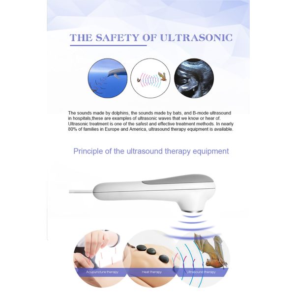 Прибор терапией ультразвука машины анализатора домашнего здоровья для облегчения боли тела
