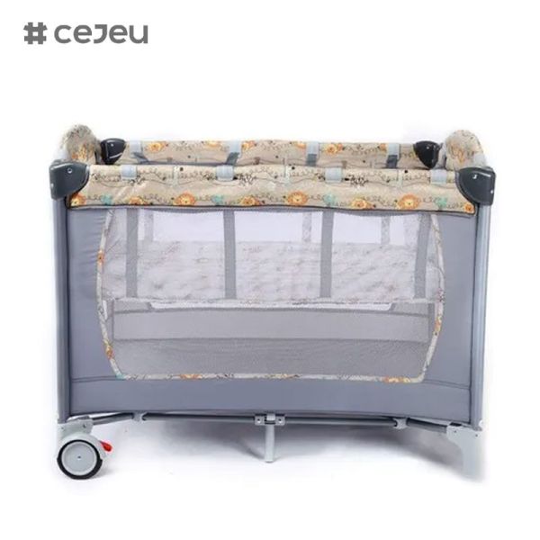 CJ-CB-YXC0001 Кровать рядом с кроватью для детей Спальная корзина Сшивка Детская кровать Движимое складное хранилище Кроватка