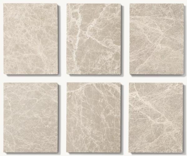 Meubles de table basse rectangulaire de taille personnalisable pour salon moderne