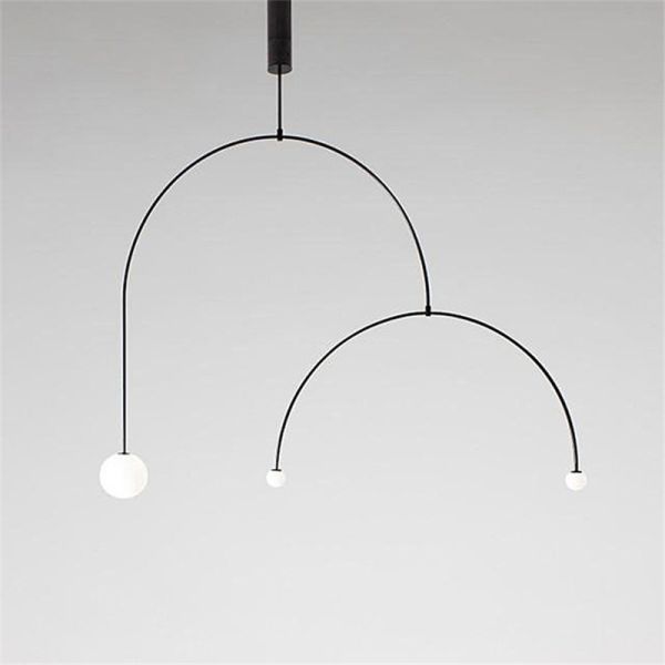 Art Chandelier Designer Iron Balance Chandelier Scandinavian Mobile Chandelier Lighting(WH-MI-166)