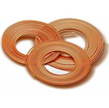 B75 ASTM Soft Copper Coil For Annealing Seamless Copper Pipe High Purity For Refrigeration