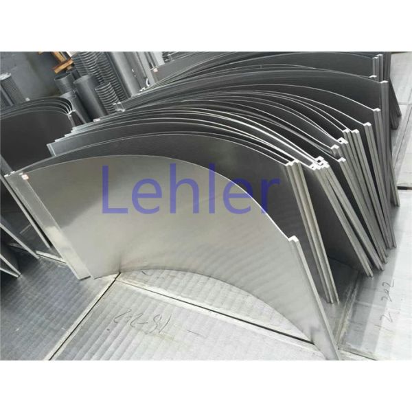 120 Degree Sieve Bend Screen 585 / 710 / 825mm Non - Clogging Construction