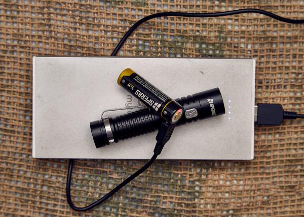 Hiking 14500 Battery 1000lm Rechargeable LED Flashlights