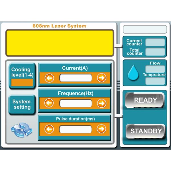 Portable 8808 nm Diode Laser Machine For Hair Removal Laser Equipment