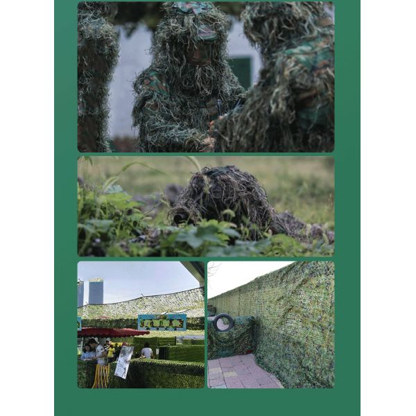 3D Maple Leaf Camouflage Suit Jungle Camouflage Ghillie Suit