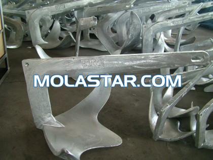 Stocklees Steel Boat Use Offshore Anchor Bruce SS Anchor Offshore Anchor  Easy Handling Steel Anchor For Marine