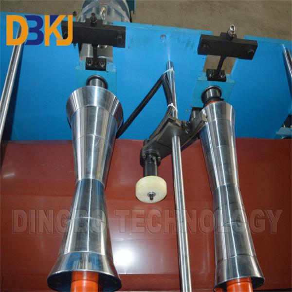 CR12 Mould Steel Ridge Cap Roll Forming Machine Color Steel 0.3-0.7mm