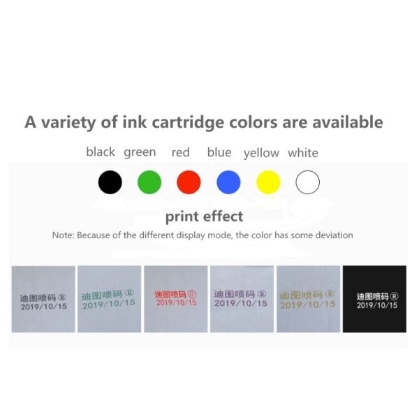 Plate Type Quick Dry Ink Cartridge for Hand Printer Online TIJ Printer Inkjet Printer