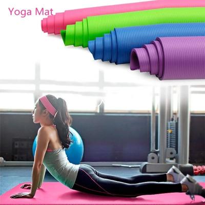 Indoor Exercise Fitness Yoga Mat EVA Foam Yoga Mat 4MM Thick Non Slip Thick Exercise Mats