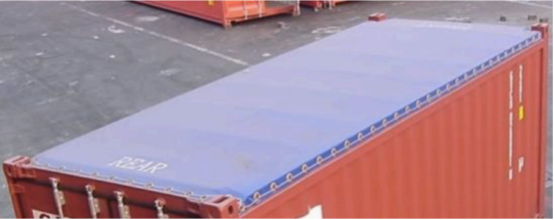 Lona de punto de urdimbre de HDPE de alta calidad y alta resistencia directamente de fábrica para contenedores