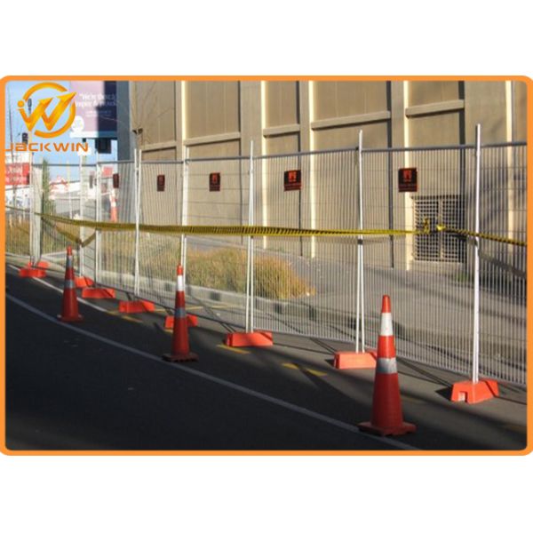 Temporary Galvanized Welded Wire Mesh Fence for Construction Site / Garden