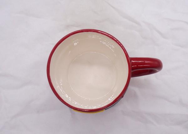 Novelty 3D Ceramic Mug Christmas Santa Pants Cute Hot Cocoa Mugs With Handle