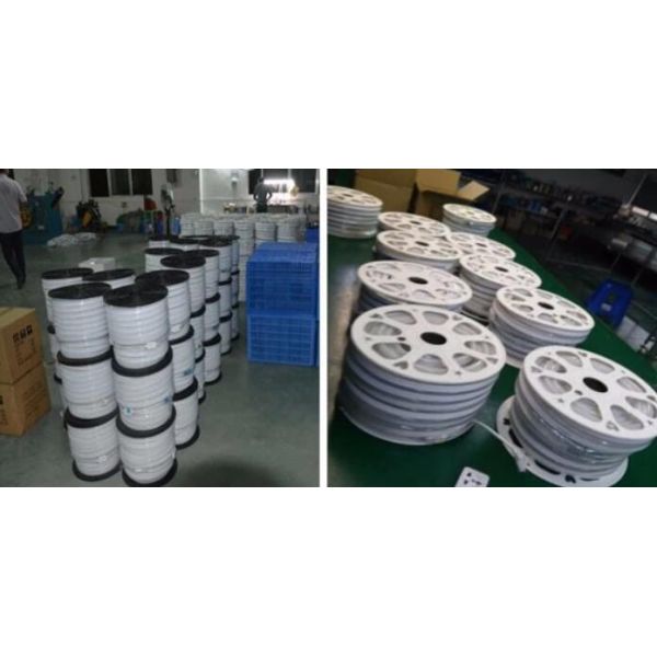 Pvc Water Resistant LED Flexible Strip Lights 12V 120leds/M 50000hrs Life Time