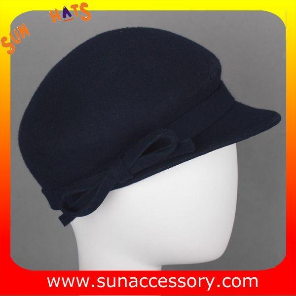 9140784 Sun Accessory customized  winner  fashion 100% wool felt Ivy hats, women hats and caps wholesaling
