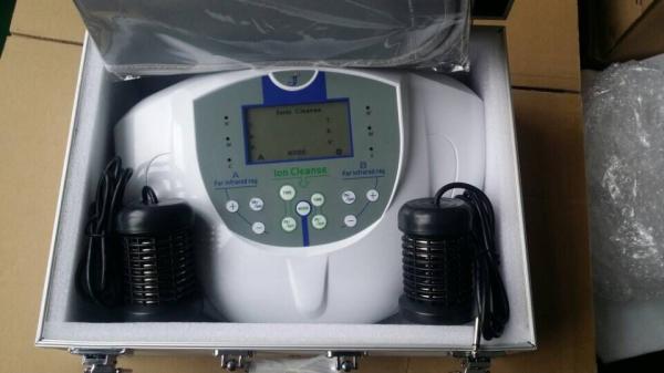 Dual Negative Ion Hdro Sana Ion Cleanse Detox Foot Spa Double With Infrared Belt AH-06 Foot Massage Footbath SPA