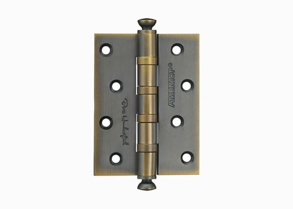 Interior Brass Door Hinges 76mm 102mm Low Thickness For House