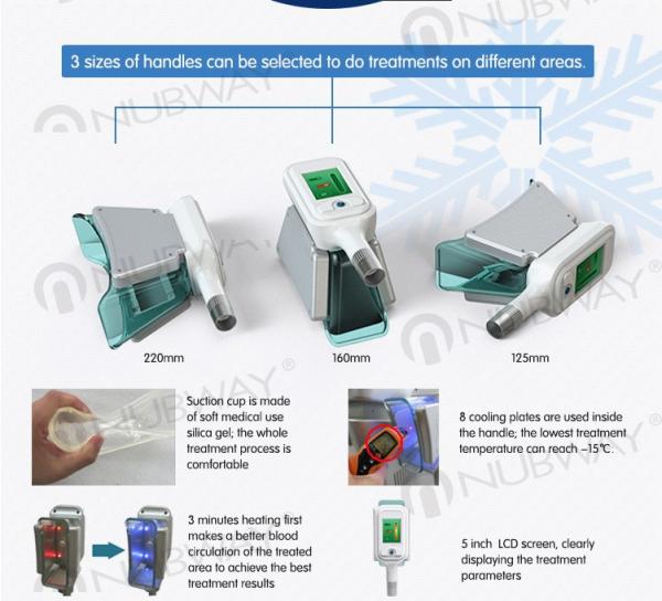 La fábrica proporciona criolipolysis cuerpo frío máquina de escultura / cryolipolysis máquina adelgazante