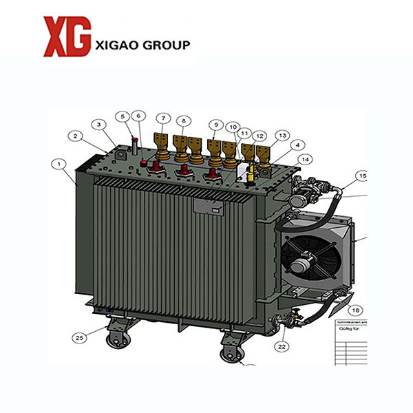 Участок H.V. Масло Тип трансформатор 11KV 33KV 20A 5000A 3