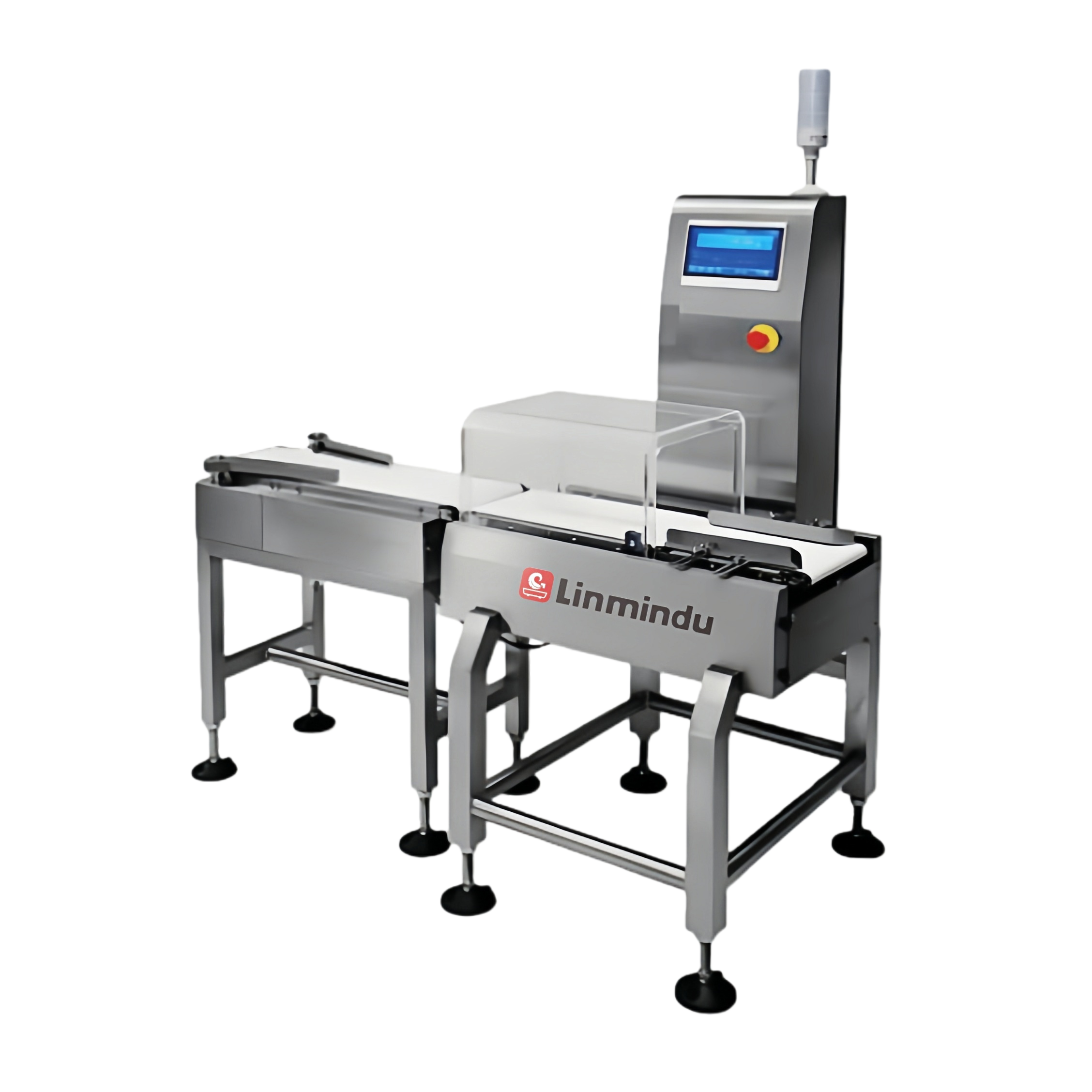 Automatic Checkweigher Large Platform Weighing Scales 300kg SS304 IP54