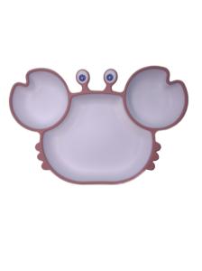 Customized Childrens Silicone Plates bowl Phthalate Free With Size Is 23*18*3.7